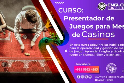 Programa Curso Presentador de Juego de Mesas para Casinos y Salones de Apuestas