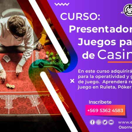 Presentador de Juegos de Mesas para Casinos y Salones de Apuestas
